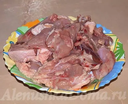 Főzés pilaf otthon csirke recept fényképpel (szakács pilaf otthon) Főzés pilaf otthon csirke recept egy fotó