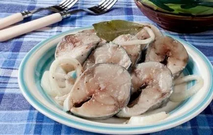 Рецепти солени скумрия в дома, изборът на тайни
