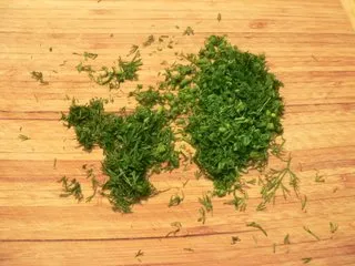 Свежа салата с краставици и пипер