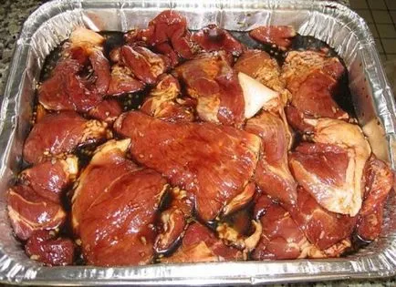 Най-вкусно и бързо кебап марината за свинско месо рецепти с оцет, лук, лимон, и не само