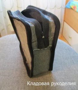 Ние шият мъжки чанти от дънки, килер ръкоделие