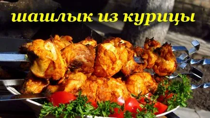Шишчета от пиле - най-вкусните в марината месото, за да получите меки и сочни шишчета от пилешко месо