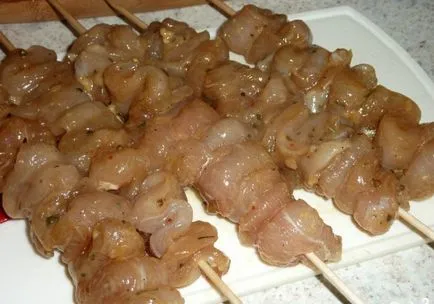 Шишчета от пиле - най-вкусните в марината месото, за да получите меки и сочни шишчета от пилешко месо