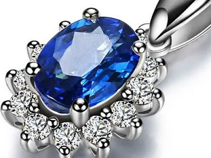 Blue камъни видове и използването на