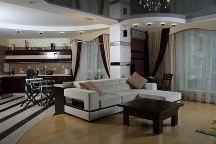 Модерни дизайнерски идеи кухня-трапезария снимка