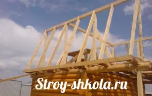 Строителство баня от трупи - основата и рамката свои ръце