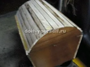 Ракла, изработени от дърво с ръцете си, дървото