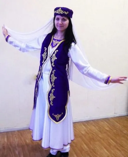 Татар народна носия (51 снимки) жени, деца костюми татари за момичета