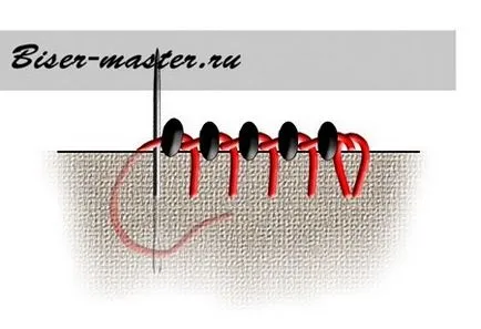 Научете украшение направено от мъниста по примера на златен медальон лилия