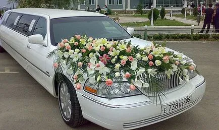 Коли украса за сватбени снимки и идеи