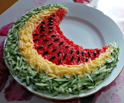 салата декорация