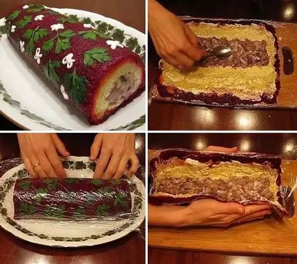 салата декорация