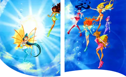 Урок рисуване русалки в стила на Winx