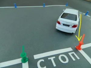 Достъпът до гаража на заден ход