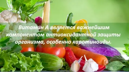 Витамин А (ретинол) - ефект върху тялото и да използвате описание щети