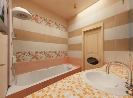 Belső kis fürdőszoba (26 fotó) - Design a kis fürdőszoba, video, WC nélkül,