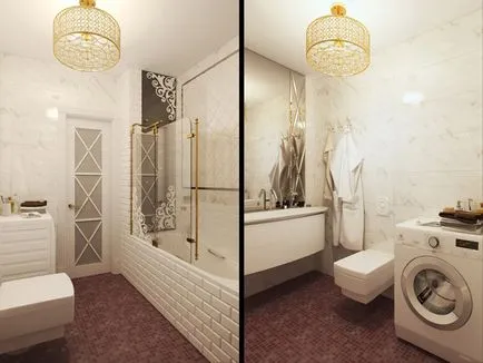 A belső tér egy kis fürdőszoba WC-vel 83 fotó tervezési ötletek