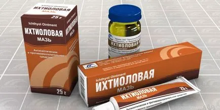 Ihtiolovaya Kenőcs - terápiás tulajdonságainak és használati utasítást a betegségek kezelésére (tulajdonságok) Ihtiolovaya Kenőcs - terápiás tulajdonságainak és használati utasítást a betegségek kezelésére