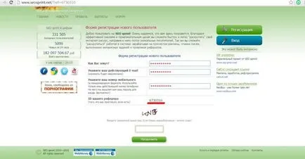 Какво seosprint на сайта