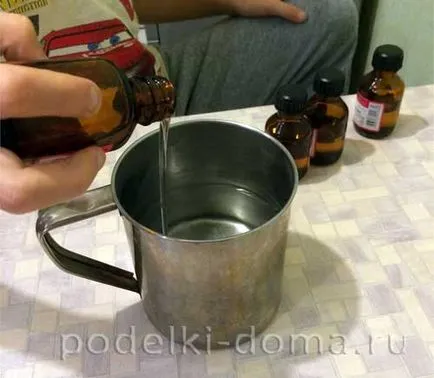 Цветя в глицерин с ръцете си