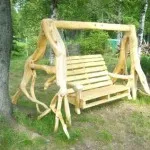 Дървена люлка като Дървена люлка като