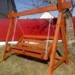 Дървена люлка като Дървена люлка като