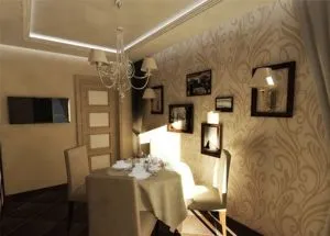 дизайн кухня врата