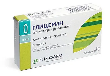 Как да се сложи свещи глицерол