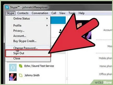 Как да променят себе си в Skype