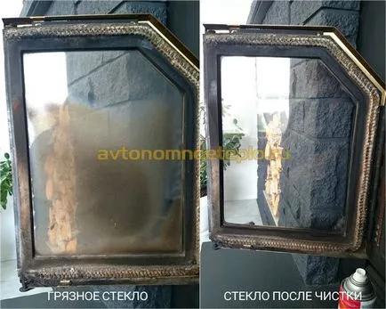 В зачервяване камината
