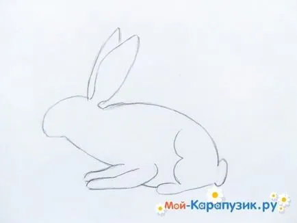 Как да се направи зайче молив