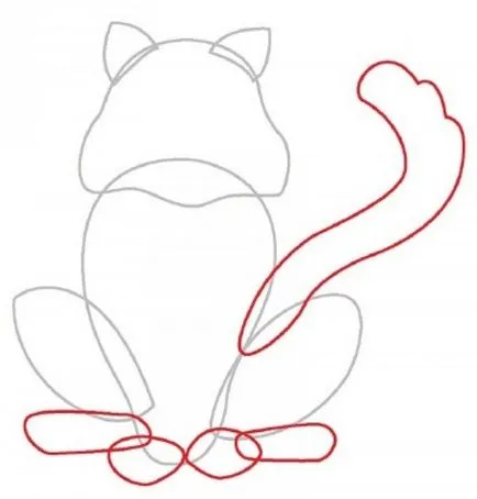 Котка с модел котка Котка с модел котка