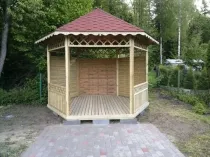 Как да украсят беседката