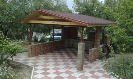 Как да украсят беседката