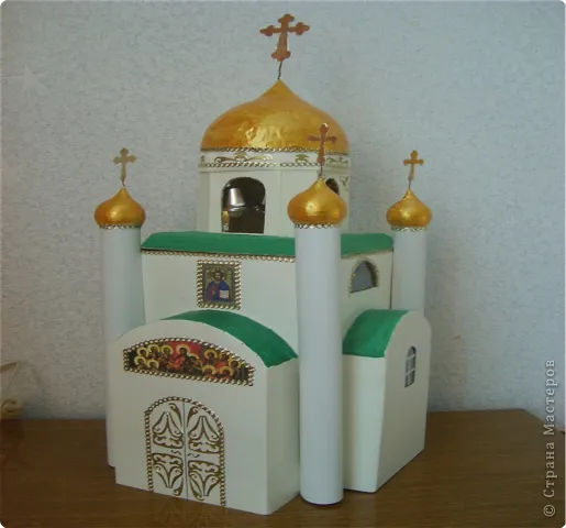 Църква на хартия със собствените си ръце