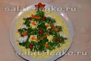 Как да украсят Оливие