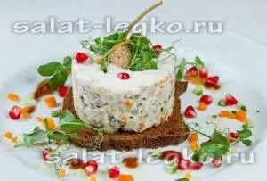 Как да украсят Оливие