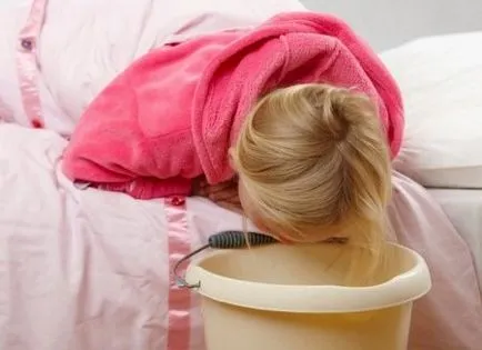 Причината повръщане при дете
