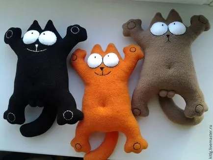 Cat меки играчки със собствените си ръце