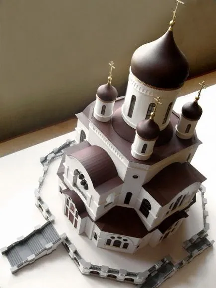 Църква на хартия със собствените си ръце