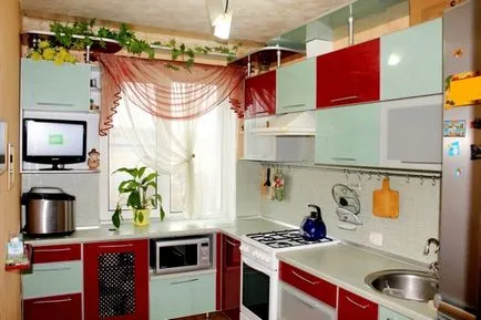 Кухненски дизайн в къщата на панела