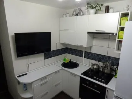 Кухненски дизайн в къщата на панела