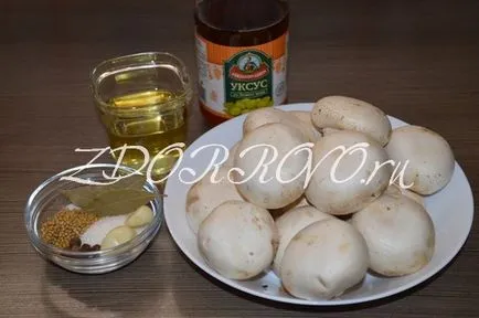 Как да се маринова гъби
