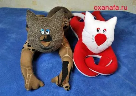 Cat меки играчки със собствените си ръце