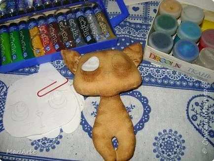 Cat меки играчки със собствените си ръце
