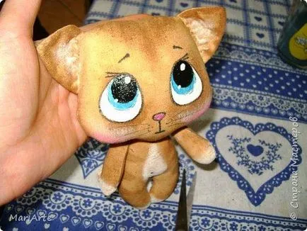 Cat меки играчки със собствените си ръце