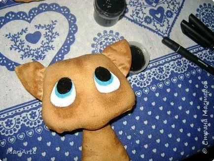 Cat меки играчки със собствените си ръце