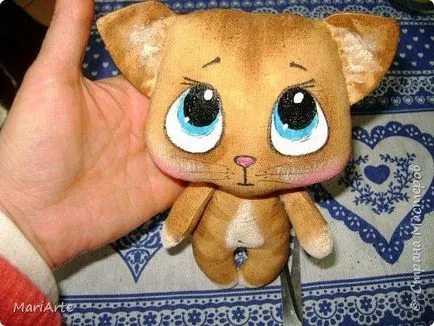 Cat меки играчки със собствените си ръце