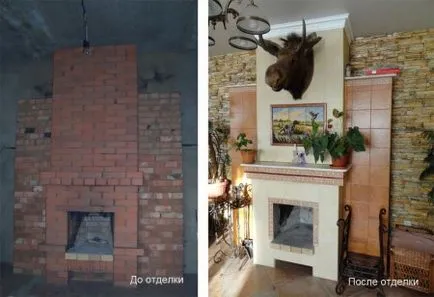 Как да се украсяват с камина