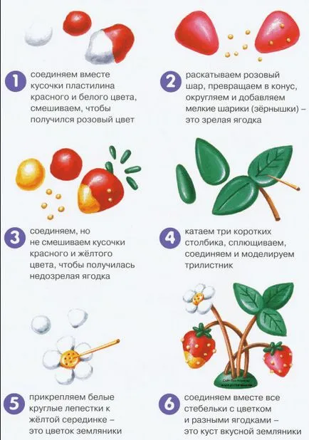 Как да си направим цвете от пластелин